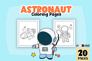 Space & Astronaut Coloring Pages, a Technology Illustration by Sultana177 (Thumbnail 3 of 3)