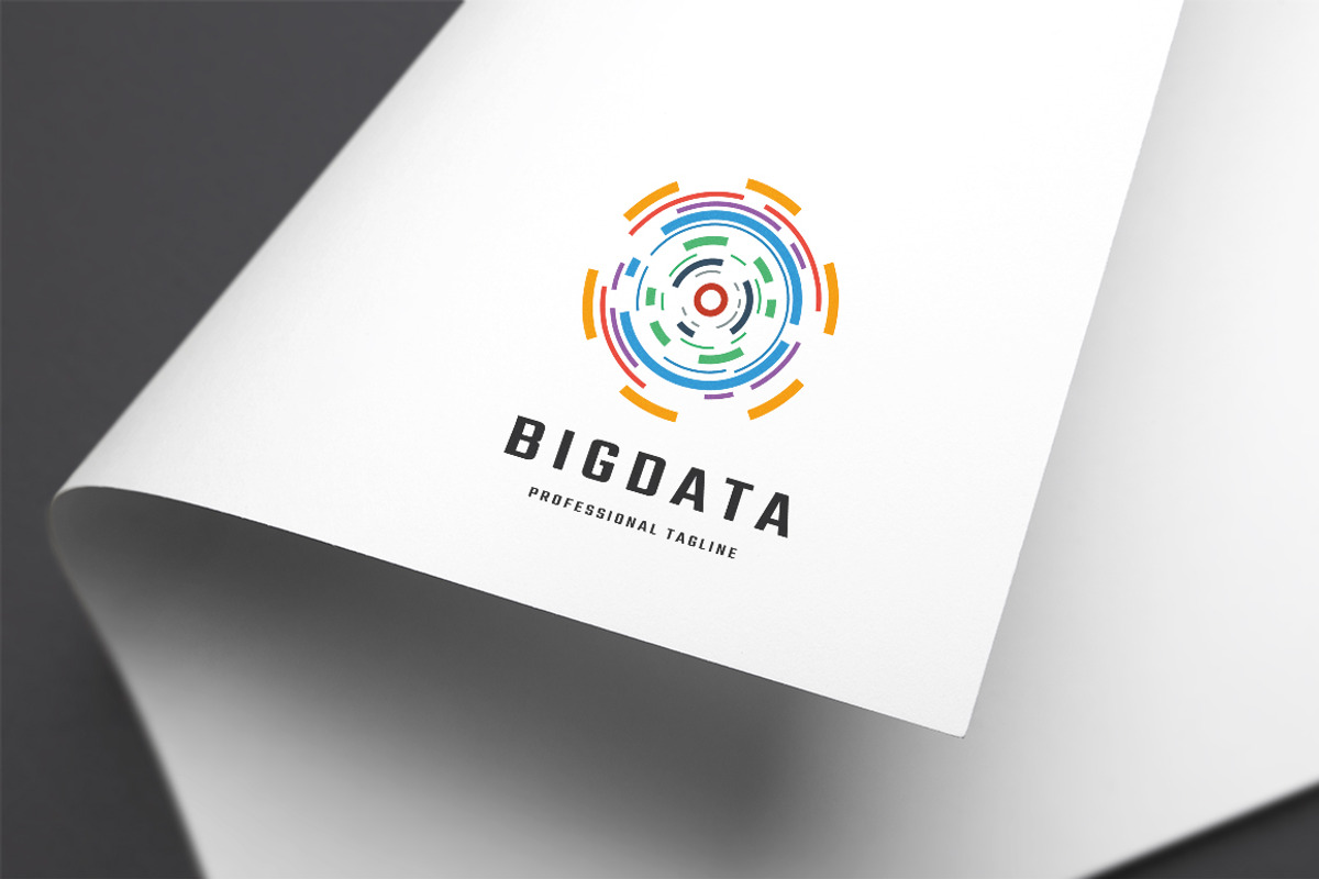 Big Data Logo, a Branding & Logo Template by Design_Planet