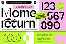 Momereturn Modern Sans Serif