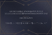 Akros - Art Deco Serif + Extras, a Serif Font by VP Fonts (Thumbnail 9 of 12)