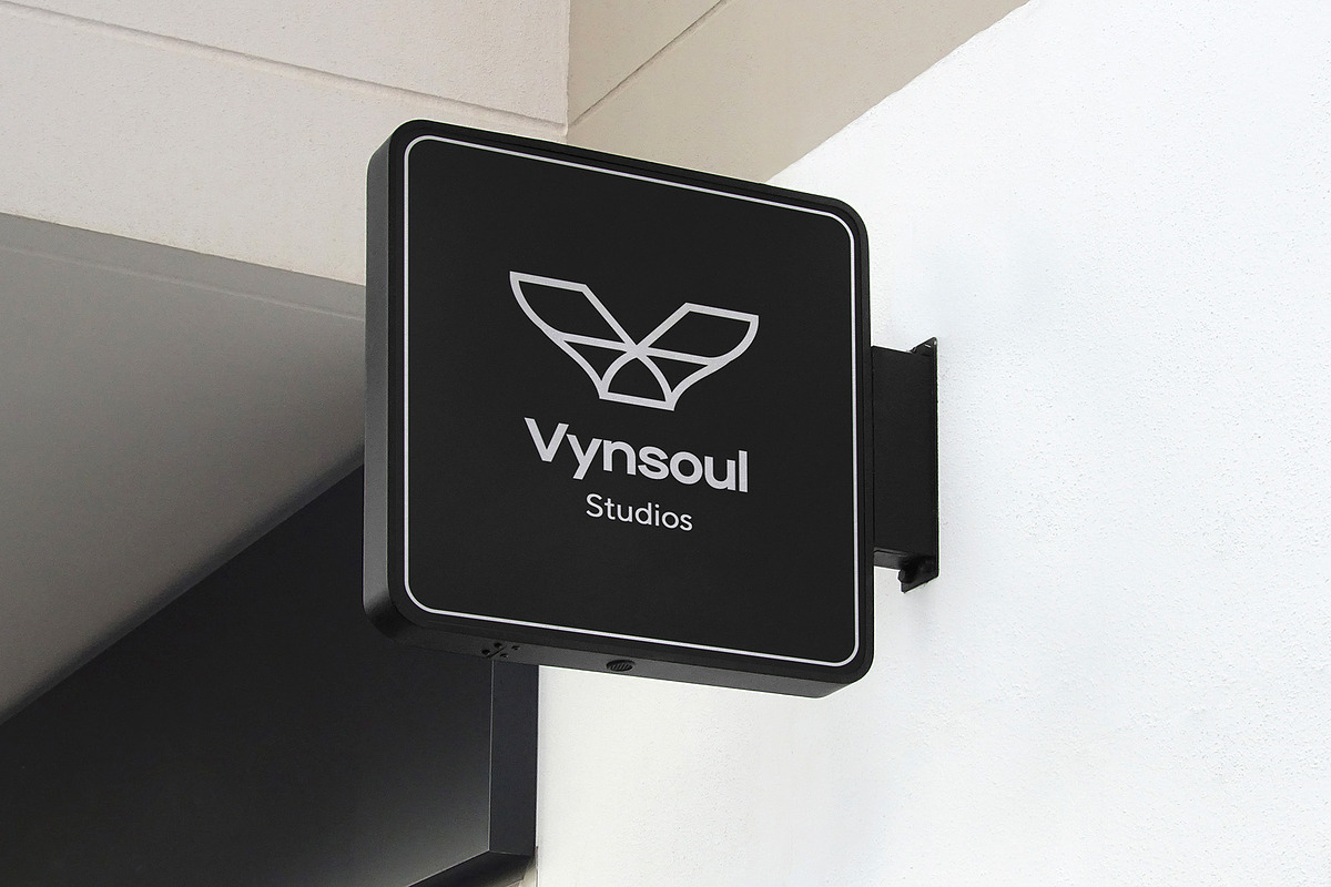 Logo Mockup Black Sign, an Advertising Mockup by Asylab (Photo 1 of 5)