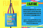 Flaction - Futuristic Sporty Font, a Sans Serif Font by Artisan Themes (Thumbnail 7 of 11)