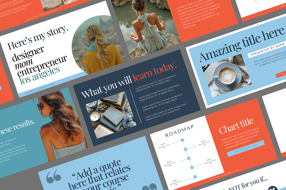 Modern Canva Presentation Template, a Templates & Theme by Kudo Studios (Photo 2 of 7)
