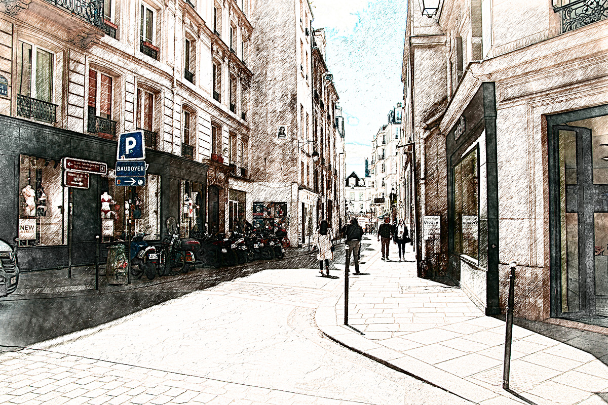 Pencil Sketch Photo Effect Photoshop, a Layer Style Add-On by liptouse (Photo 8 of 9)