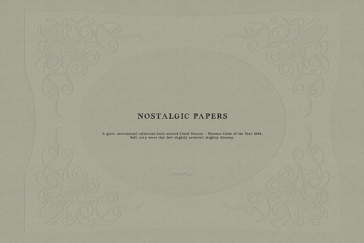 Nostalgic papers & frames, a Texture Graphic by Purple (Photo 2 of 20)