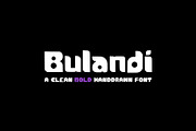 Bulandi Hand Drawn Bold Display Font, a Handwritten Font by Sheikhadesign (Thumbnail 1 of 7)