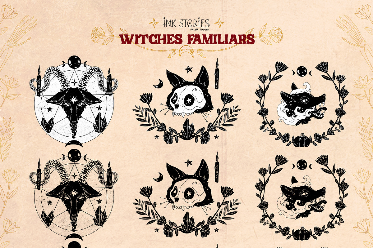 Witches Familiars, an Animal Illustration by Ink Stories (Photo 34 of 44)