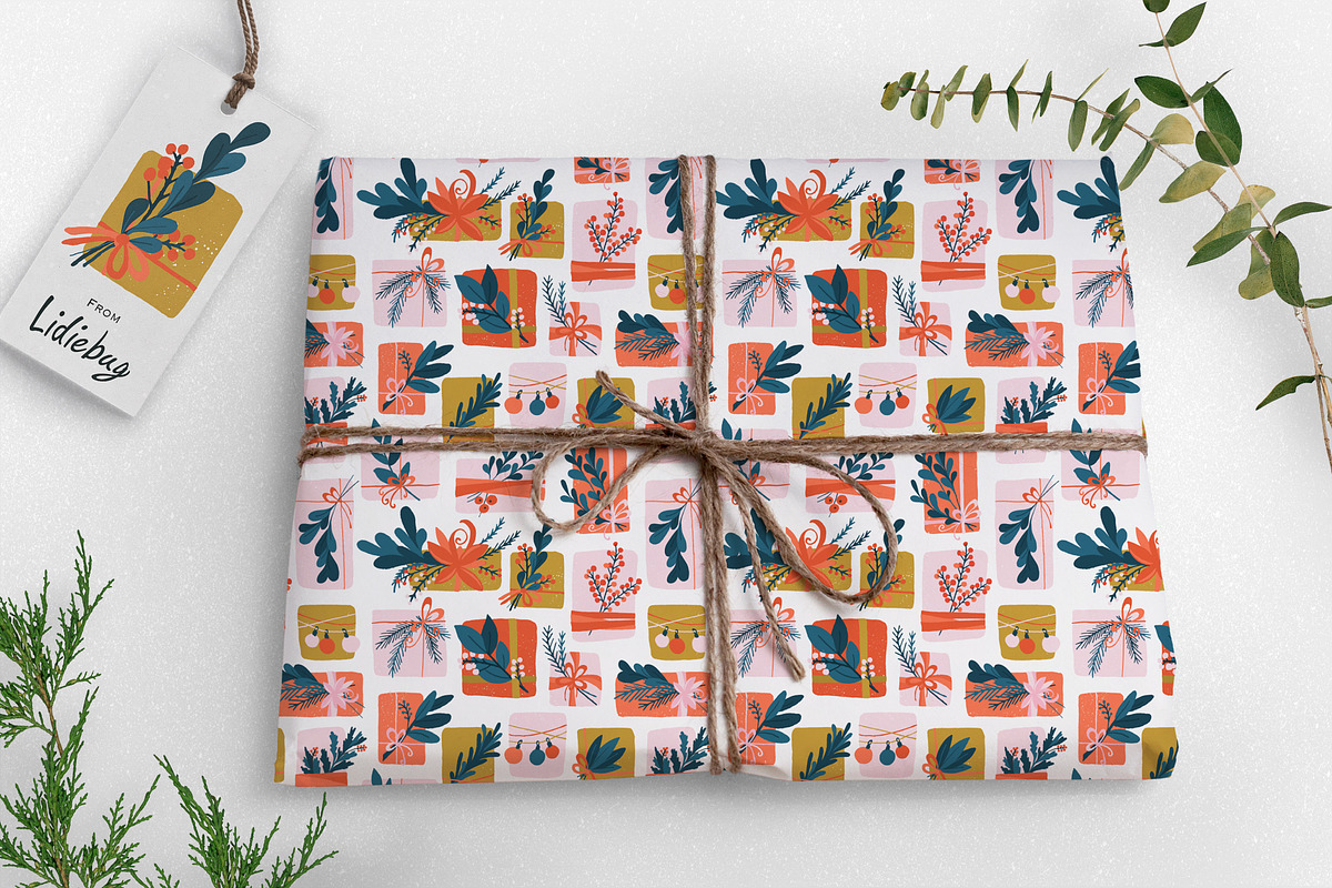 Gift Box, a Pattern Graphic by Lidiebug (Photo 2 of 5)