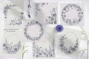 Wildflower Meadow Vector Set, a Decorative Illustration by Molly art (Thumbnail 5 of 12)