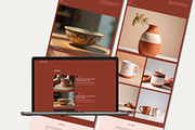 Wix Ceramics, Pottery Studio Website, a Wix Template by Sky Dore Design (Thumbnail 8 of 10)