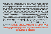 Degon Stuz - Sans Serif Display, a Sans Serif Font by MooneseyeType (Thumbnail 3 of 8)
