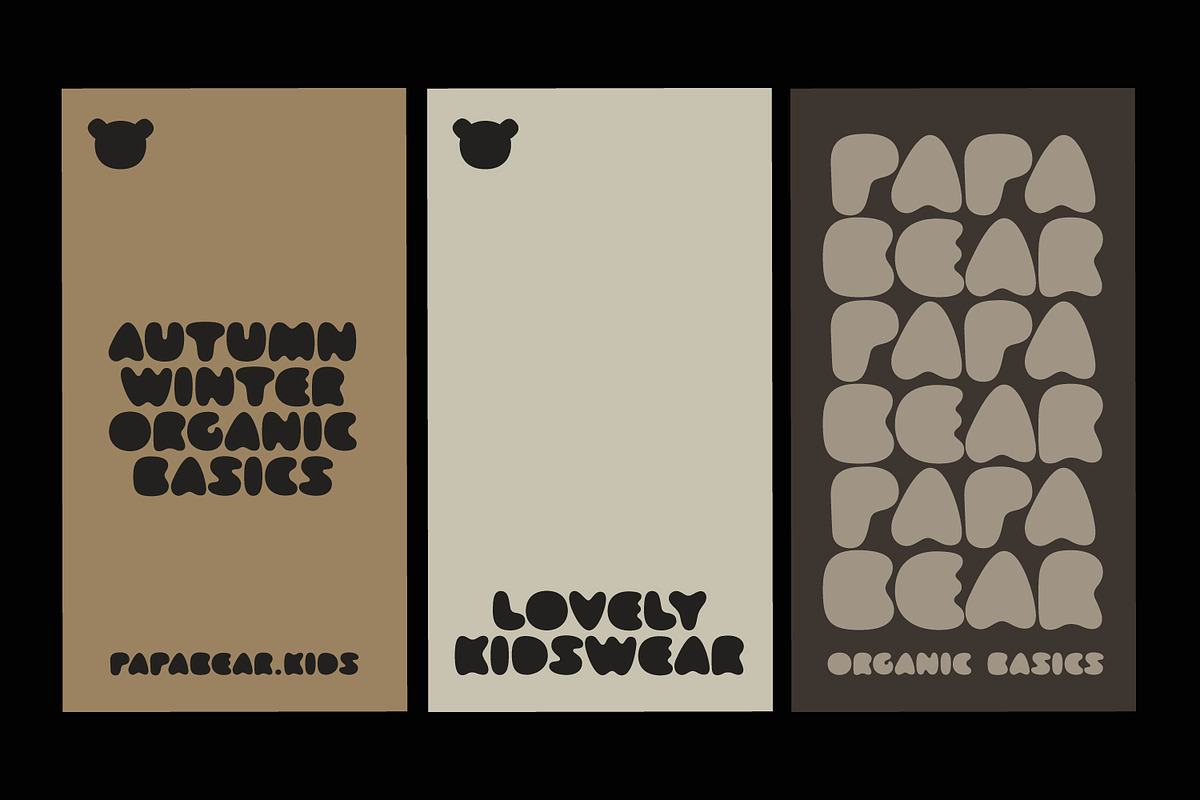 Papa Bear, a Font by Here  FF (Photo 4 of 15)