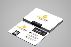 Corporate Business Card Template, a Business Card Template by saifulbranding