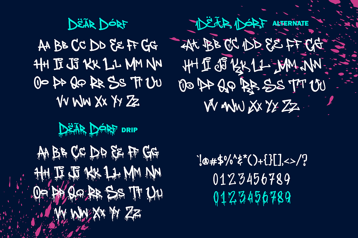 Deardorf Font, a Script Font by Allouse Studio (Photo 2 of 10)