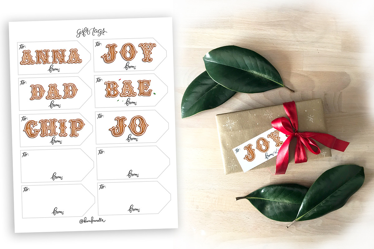 Ez Bake Shop - Cookie Lettering, a Decorative Illustration by kimpanella (Photo 4 of 5)