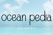 Ocean Pedia, a Sans Serif Font by InermediaSTUDIO (Thumbnail 1 of 8)