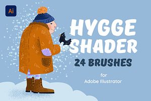 Hygge Shader 24 Illustrator Brushes