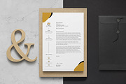 Letterhead Template, a Stationery Template by ResumeDevisers (Thumbnail 1 of 6)