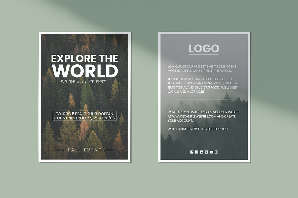 Flyer Template, a Flyer Template by thebillydesigns (Photo 1 of 2)