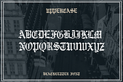 Mekre Decorative Font, a Blackletter Font by WhymoreArt (Thumbnail 3 of 5)