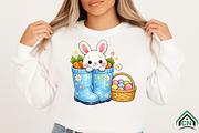 Easter Cowboy Boots Png, an Illustration by Craft Nest (Thumbnail 3 of 6)