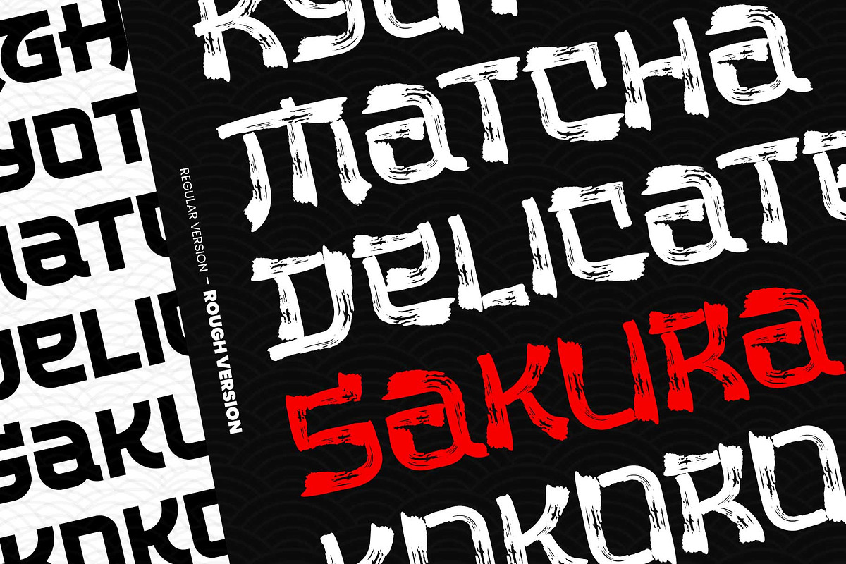 The Last Shuriken - Rough Version, a Handwritten Font by Arterfak Project (Photo 10 of 13)