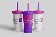 Drink Cup Mockup - 8 Views, a Cups & Container Mockup by Illusiongraphic (Thumbnail 9 of 23)