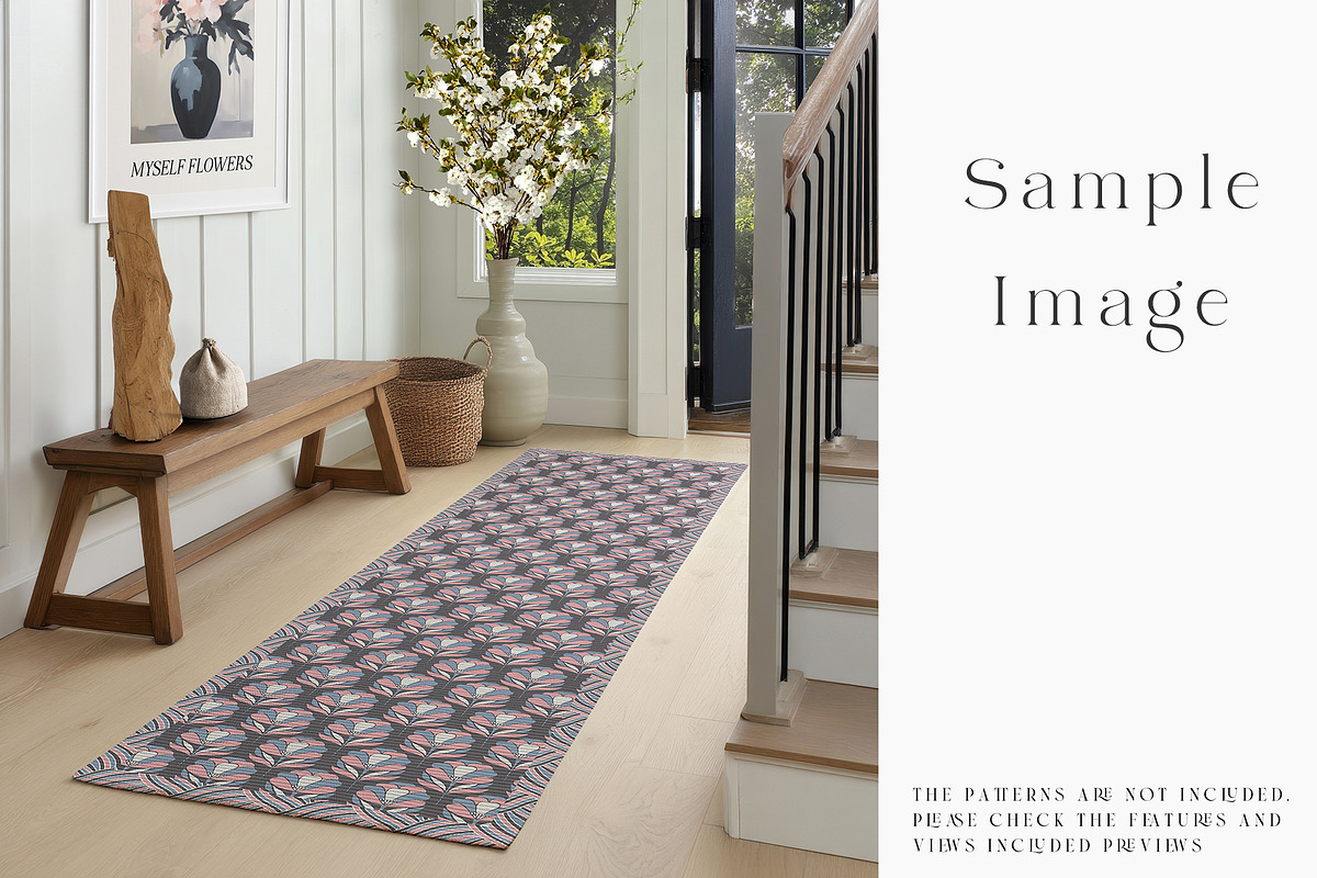 Rug Runner Mockups 22 Files, a Product Mockup by mock-ups (Photo 26 of 59)