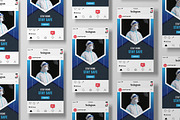 COVID-19 Instagram Template, a Social Media Template by UI_Expert (Thumbnail 1 of 2)