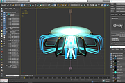 TV Studio News Desk 7, a Furniture 3D Model by akerStudio (Thumbnail 10 of 10)