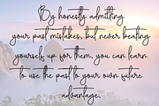 Blushing Saturday | Script Font, a Handwritten Font by Scratchones (Thumbnail 6 of 8)