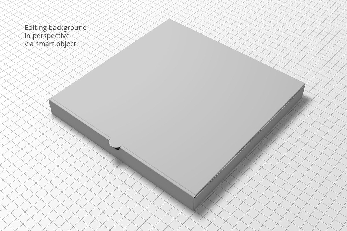 Pizza Box Mockup, a Packaging Mockup by Petr Stránský (Photo 14 of 16)