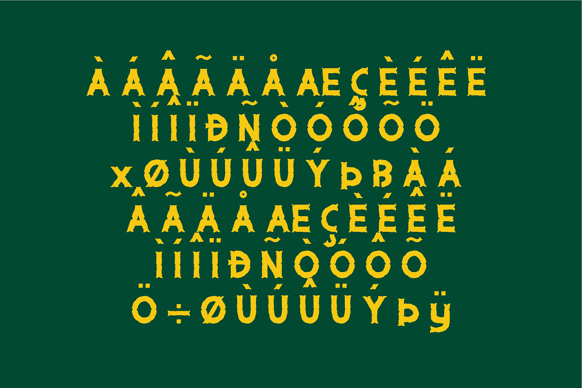Oase Desert - Slab Serif Western, a Slab Serif Font by WAP (Photo 4 of 5)