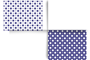 Purple Polka Dot Seamless Design Set, a Pattern Graphic by Earley Bird Design Studio (Thumbnail 2 of 8)