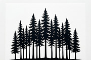 Majestic Pine Trees SVG, a Finance Illustration by Amazin_art (Thumbnail 2 of 32)