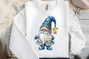 Happy New Year Gnome PNG, an Illustration by Black Bird Studio (Thumbnail 2 of 4)