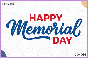 Happy Memorial Day Vector SVG, an Object Illustration by Gfx Expert Team
