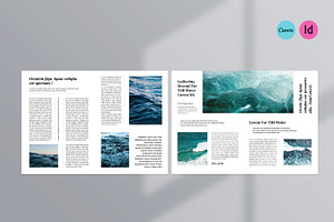 Canva Magazine Template