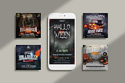 Bundle: 9 Halloween Banners (PSD), a Social Media Template by PixelsDesign (Thumbnail 2 of 4)