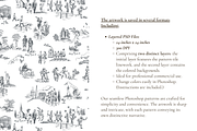 American Toile de Jouy Print, a Background Graphic by Hughes Studio (Thumbnail 5 of 7)