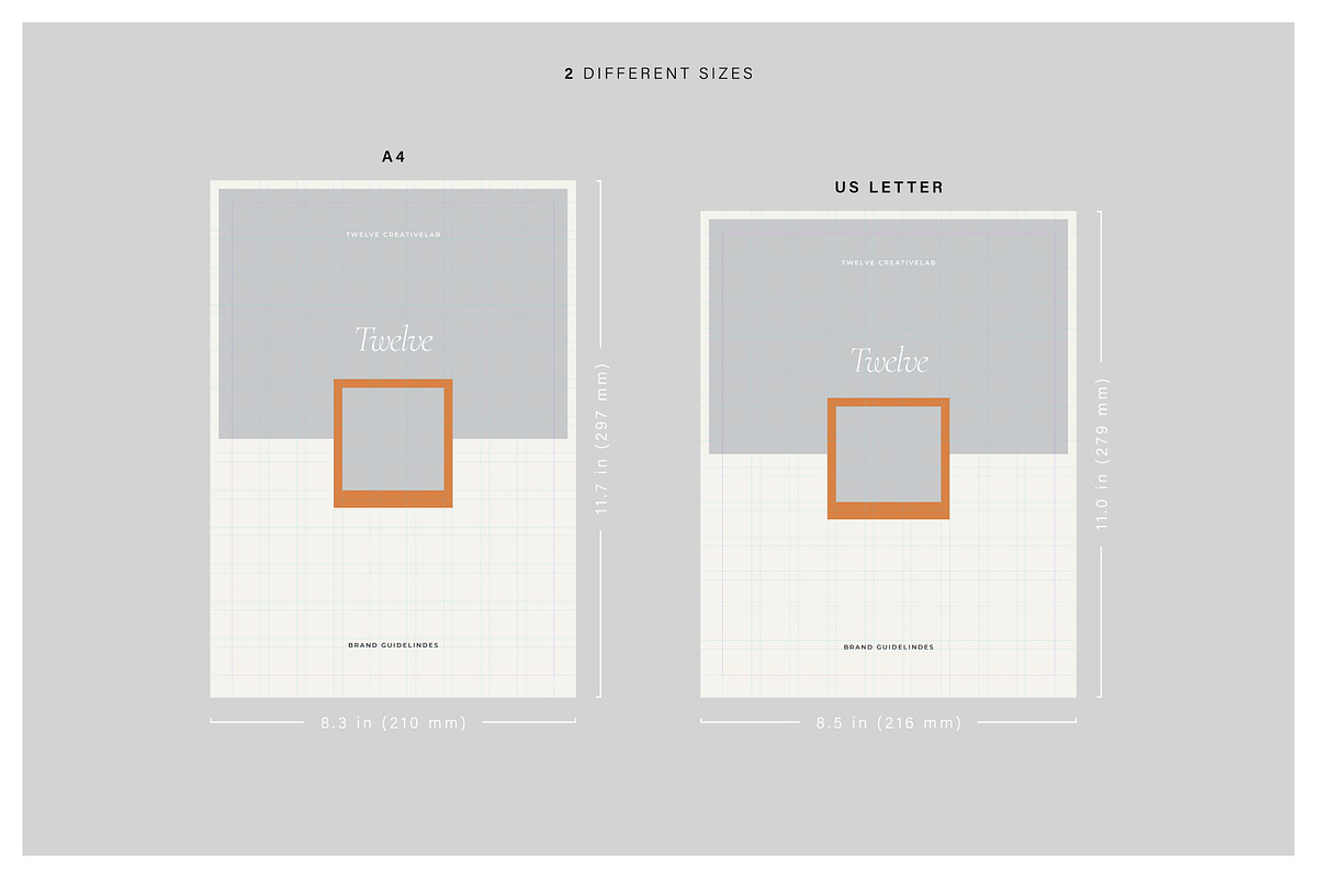 TWELVE Brand Book Guidelines, a Magazine Template by Arif Tri Ananta (Photo 6 of 14)