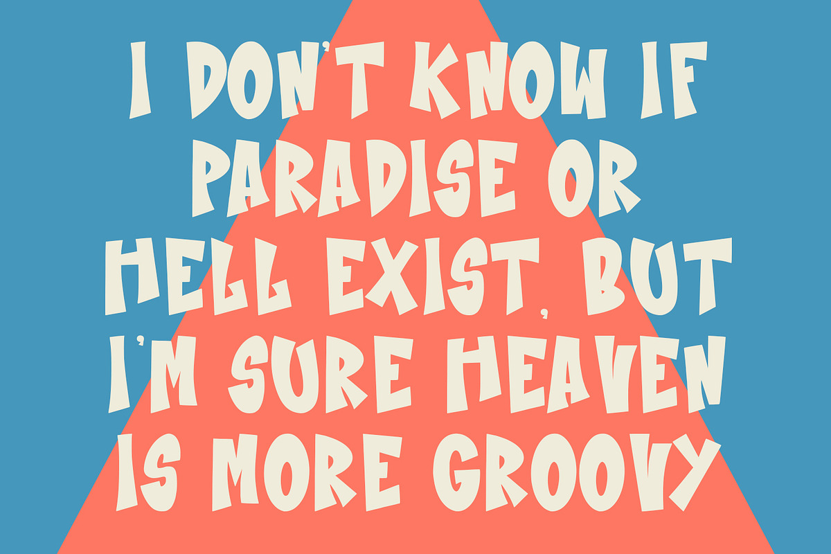 Cluchy Playful Display Font, a Sans Serif Font by Maulana Creative (Photo 7 of 7)