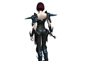 3DFoin - Female Warrior