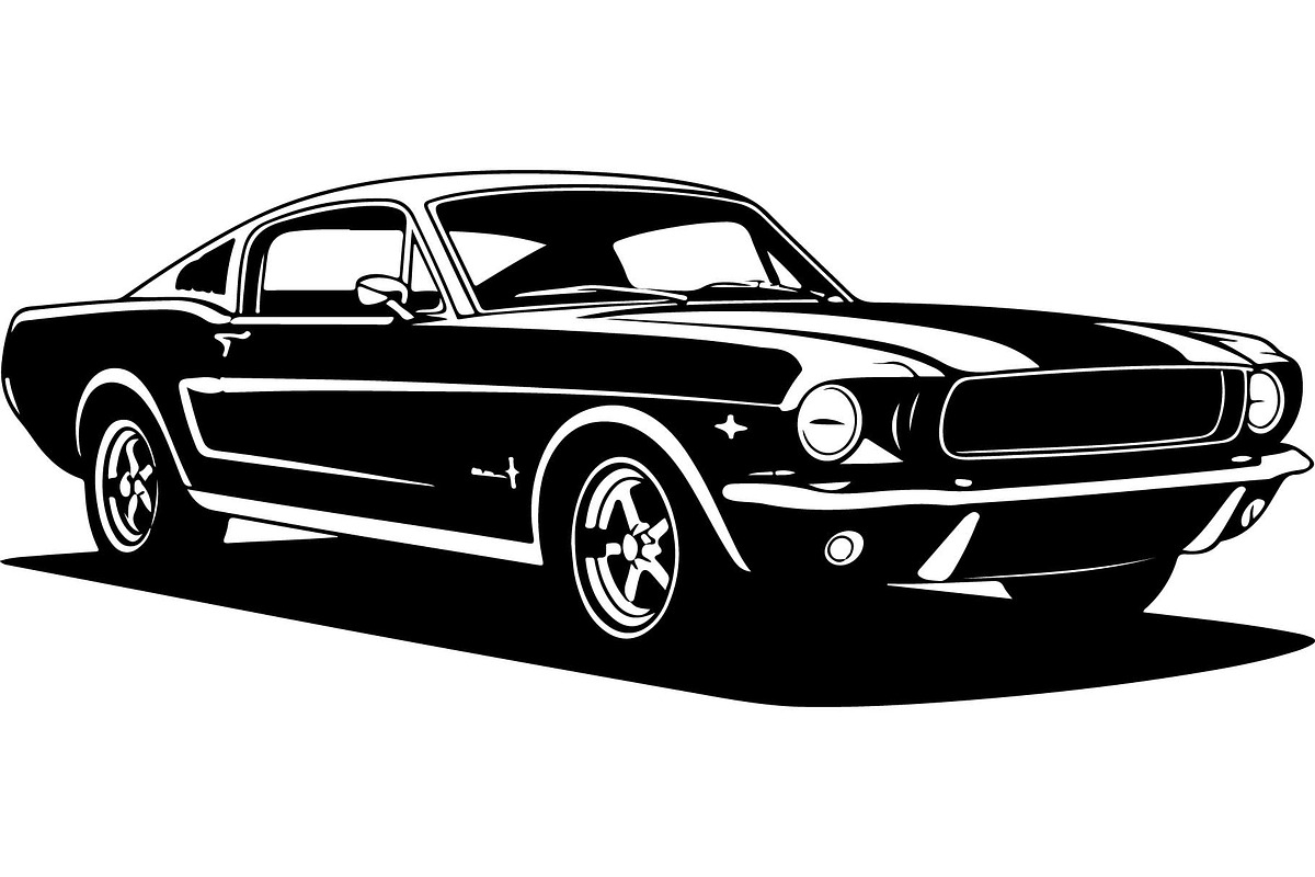Classic Muscle Car SVG Bundle, an Object Graphic by Creativeshirt (Photo 9 of 13)
