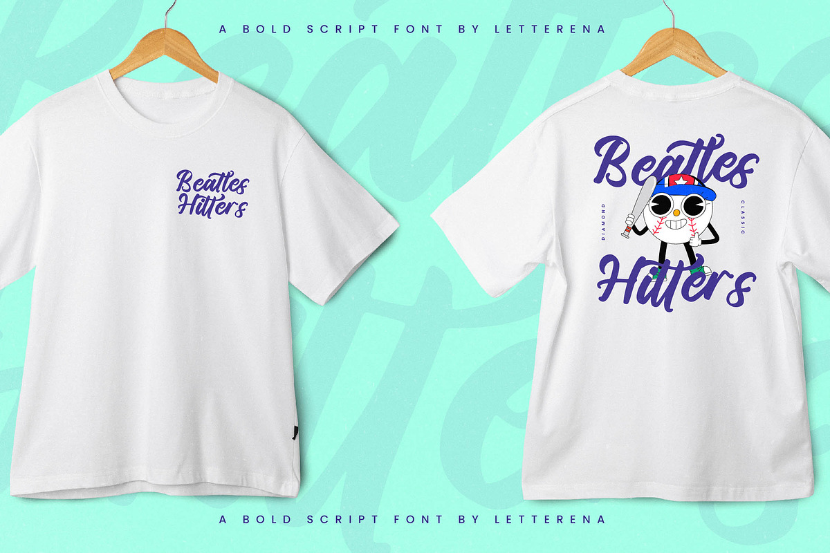 Restock Funkys Bold Script Font preview 4