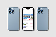 iPhone 13 Pro Max Mockup Bundles, an iPhone Mockup by Graphic Aesthetic (Thumbnail 19 of 22)