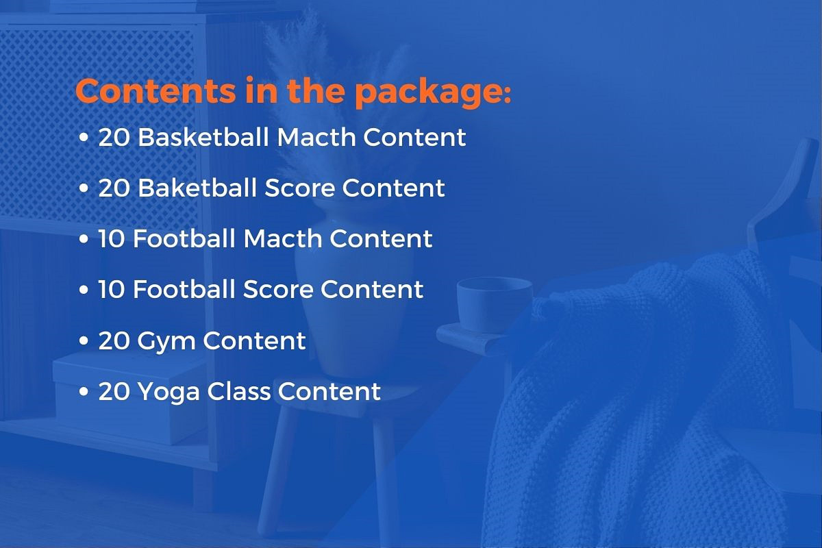 Sports Content Facebook Posts, a Social Media Template by emcrea (Photo 3 of 9)