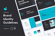 Minimal Brand Identity Guidelines, a Presentation Template by Delightful Design (Thumbnail 1 of 6)