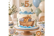 Noah’s Ark Clipart Bundle, an Animal Illustration by Villa 11 Estudio (Thumbnail 8 of 8)