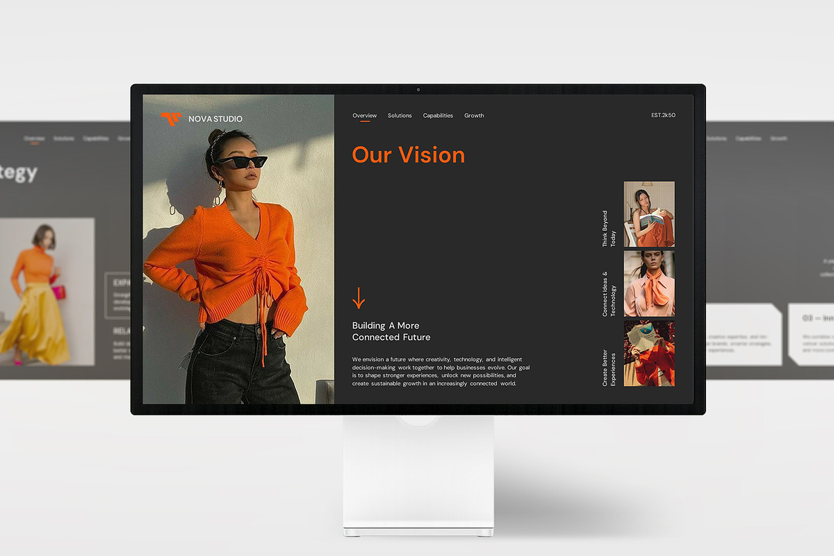 Annual Report Presentation Template, a Presentation Template by evgenystudio (Photo 2 of 5)